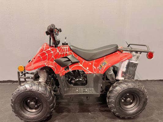 2025 DLX 110cc Youth ATV Red Spider