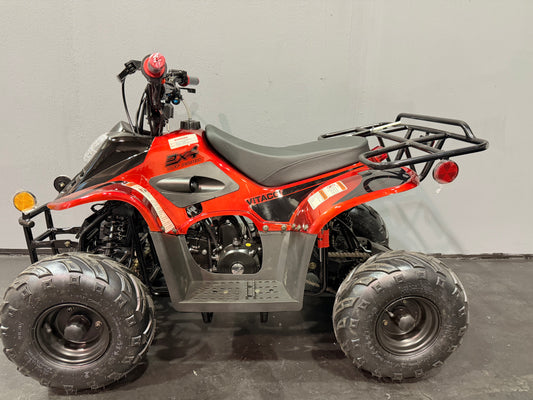2025 DLX 110cc Youth ATV Red