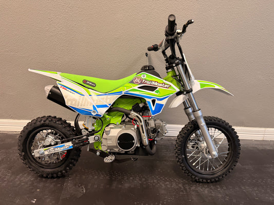 2025 Trailmaster SK110r Pit Bike Green