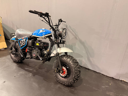 2025 TrailMaster Hurricane 200 Pro Blue