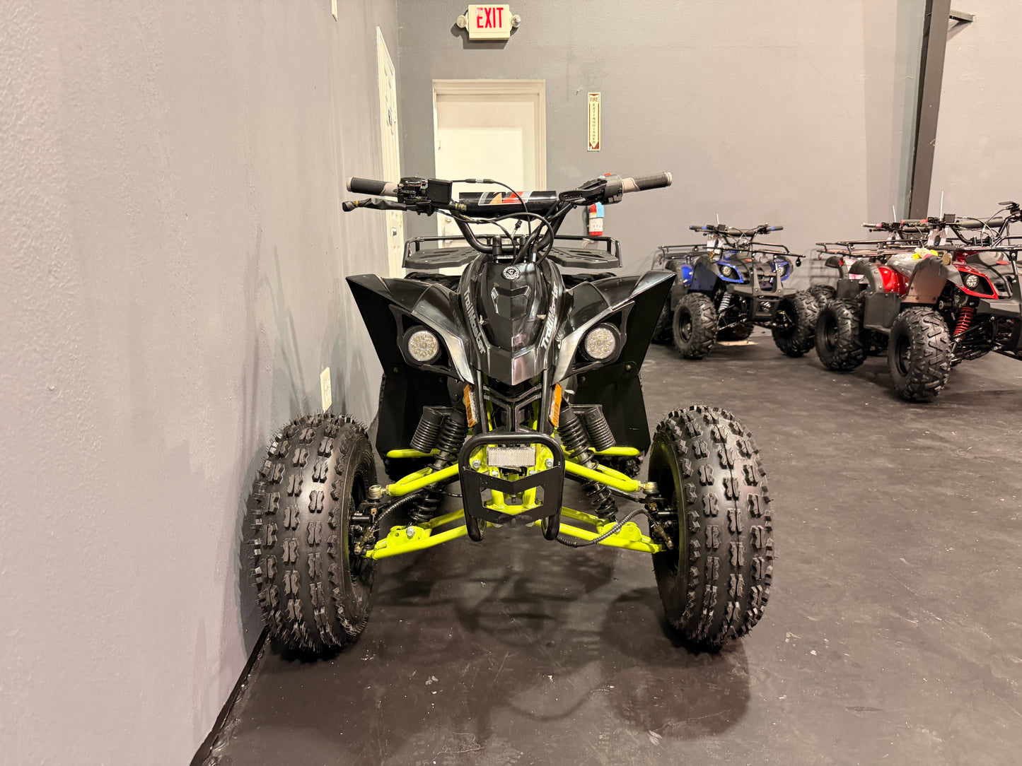 2025 TM 125R ATV Black/Green