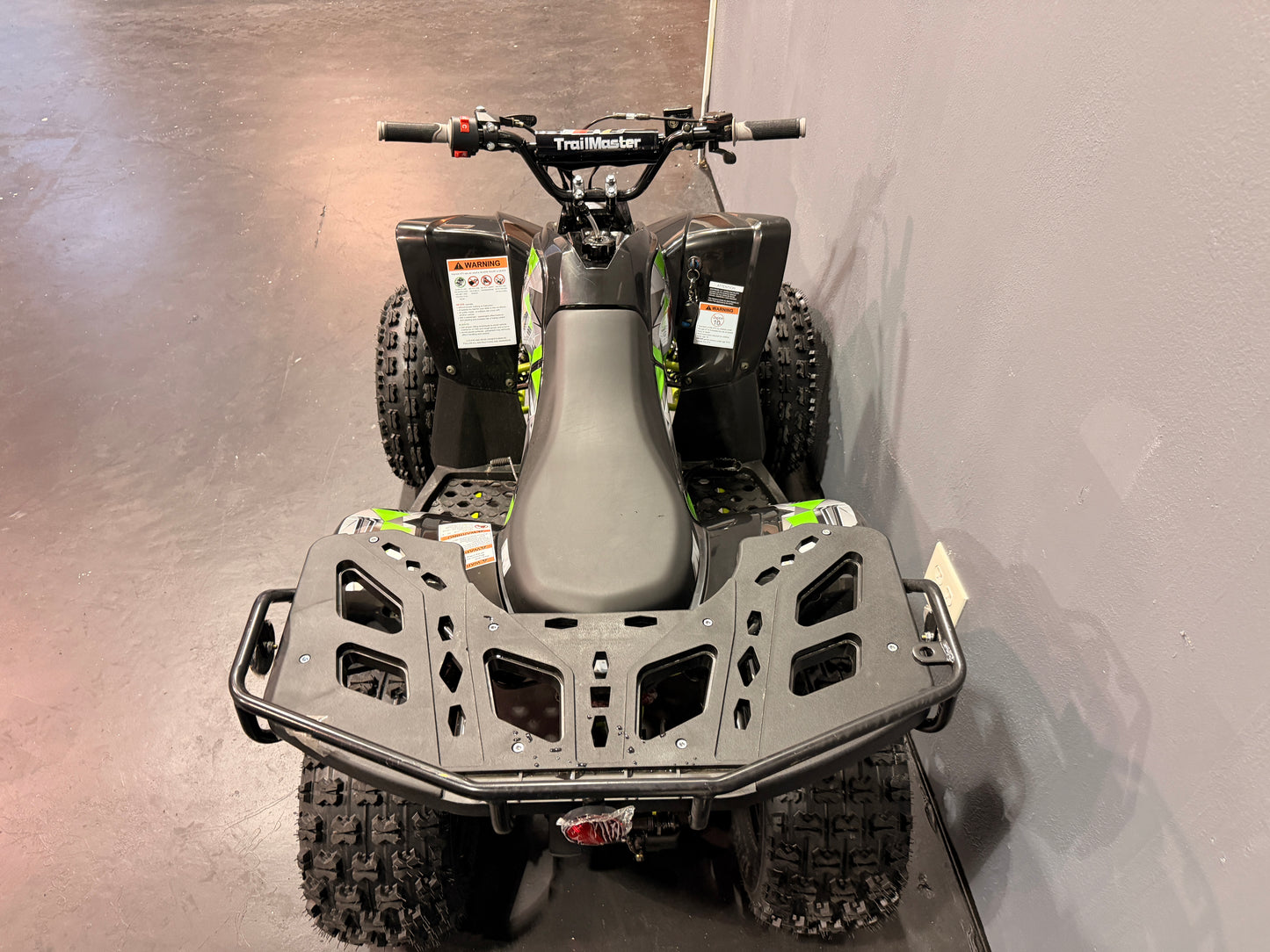 2025 TM 125R ATV Black/Green