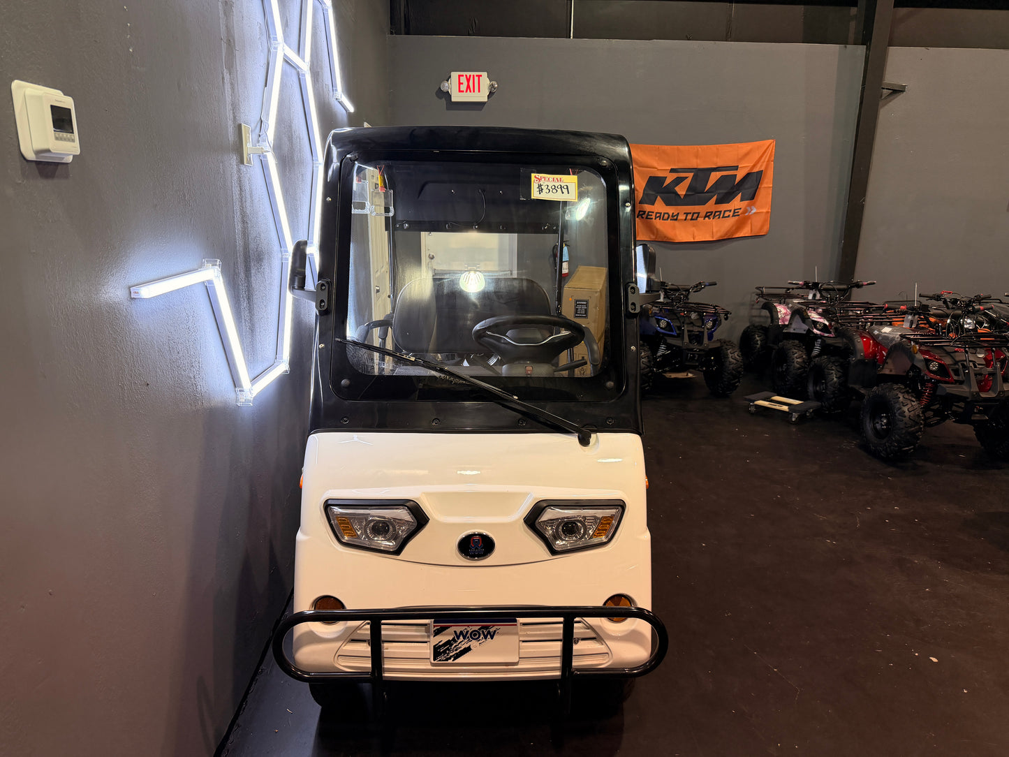 2025 Vitacci WOW Cart White