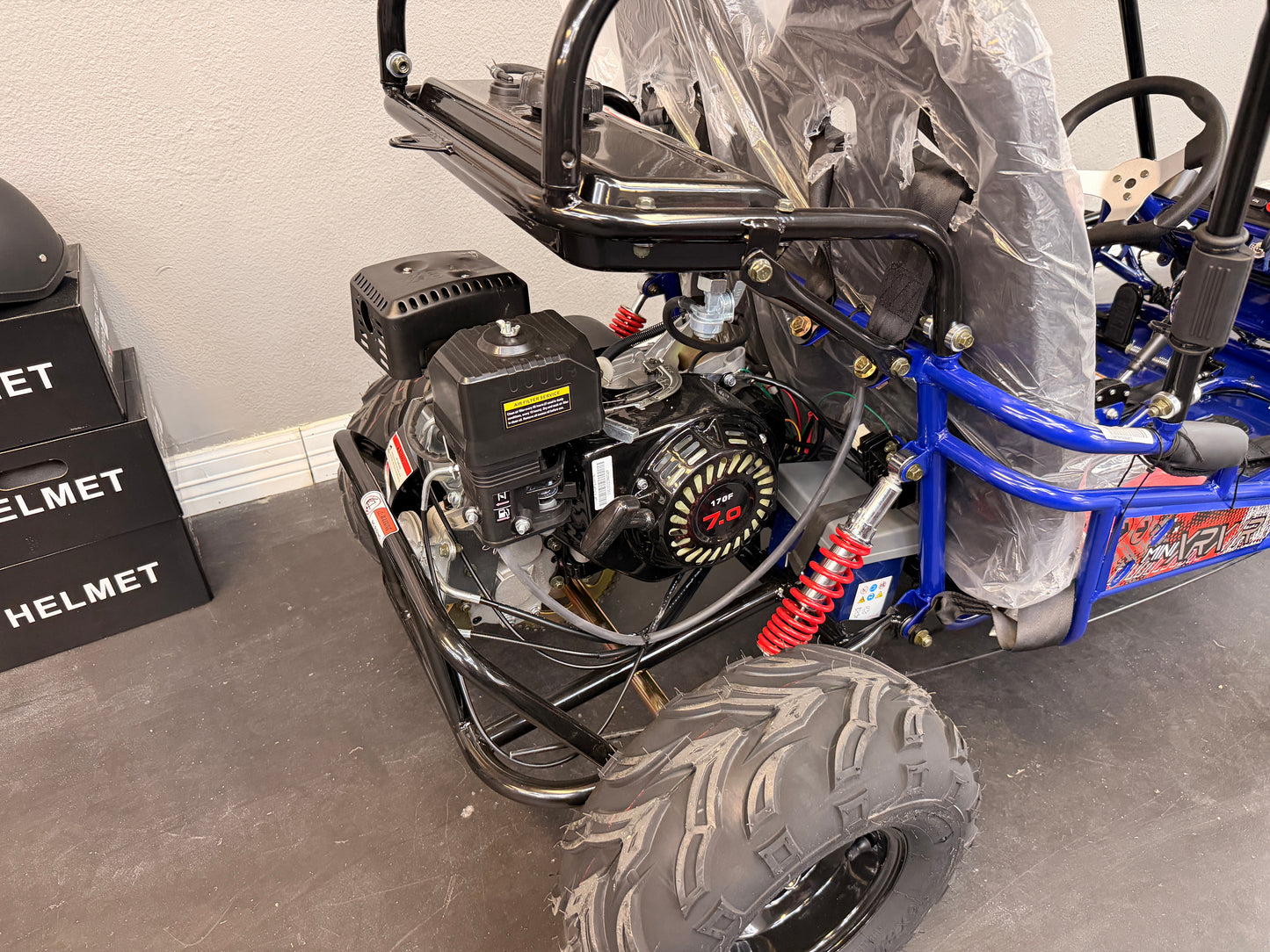 2026 Trailmaster Mini XRX/R+ Blue