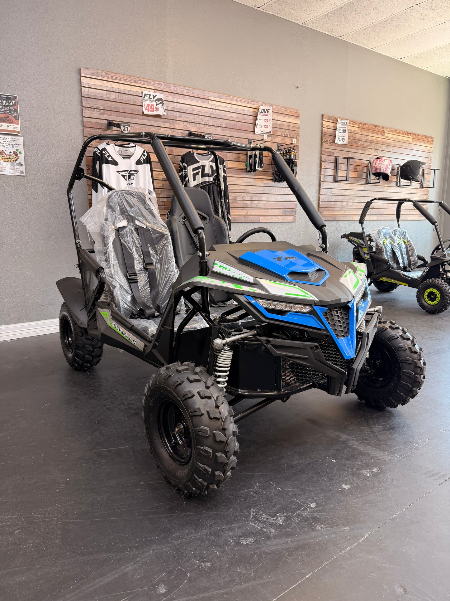 2026 Trailmaster Cheetah 8 Blue