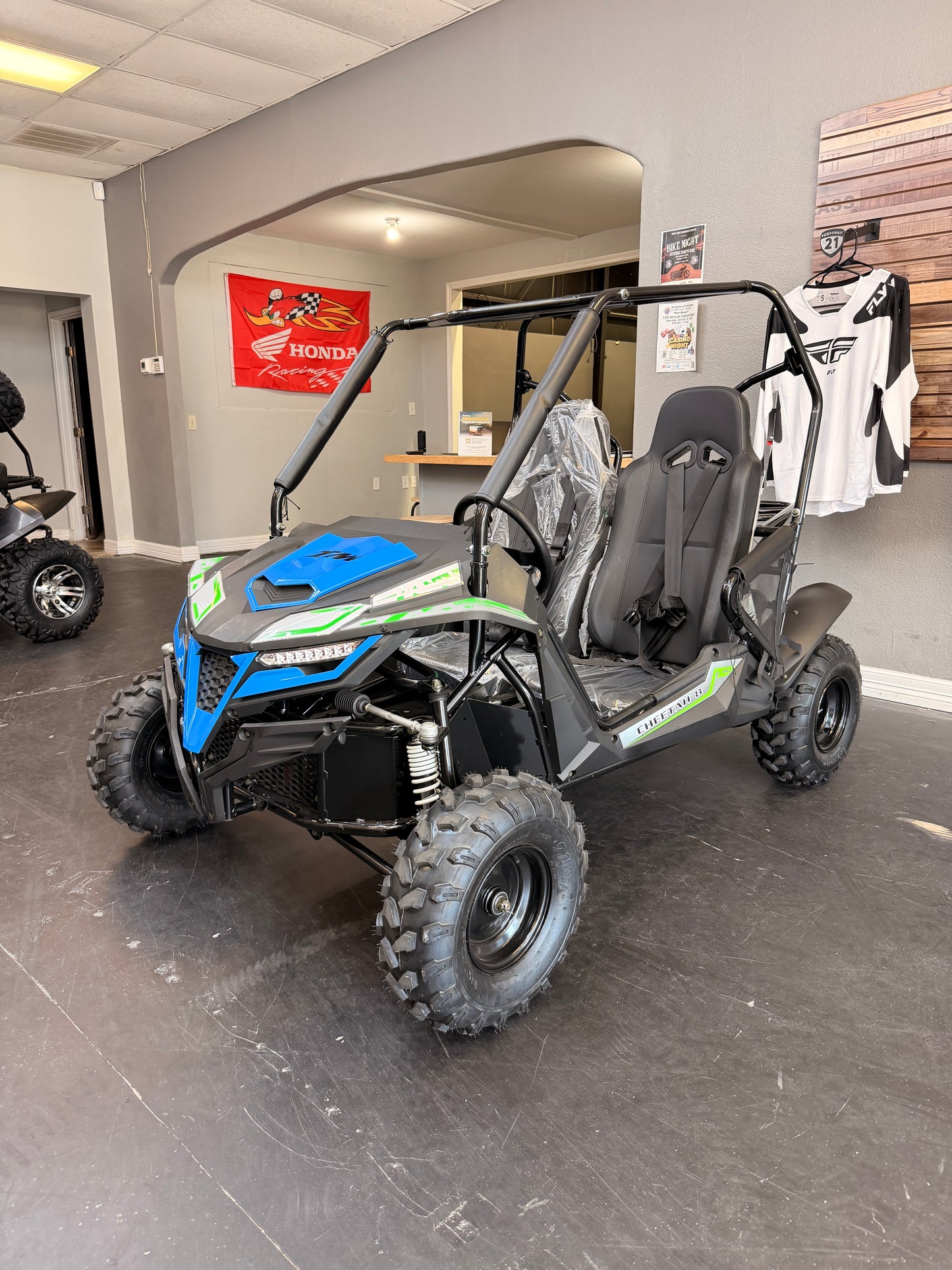 2026 Trailmaster Cheetah 8 Blue