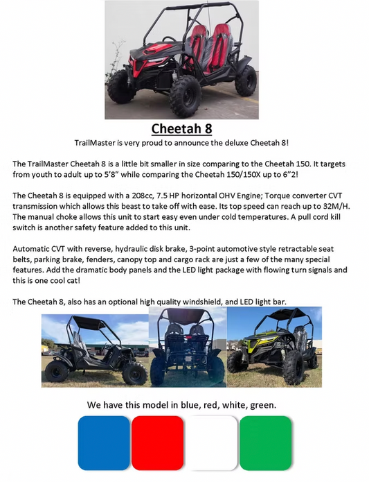 TrailMaster Cheetah 8