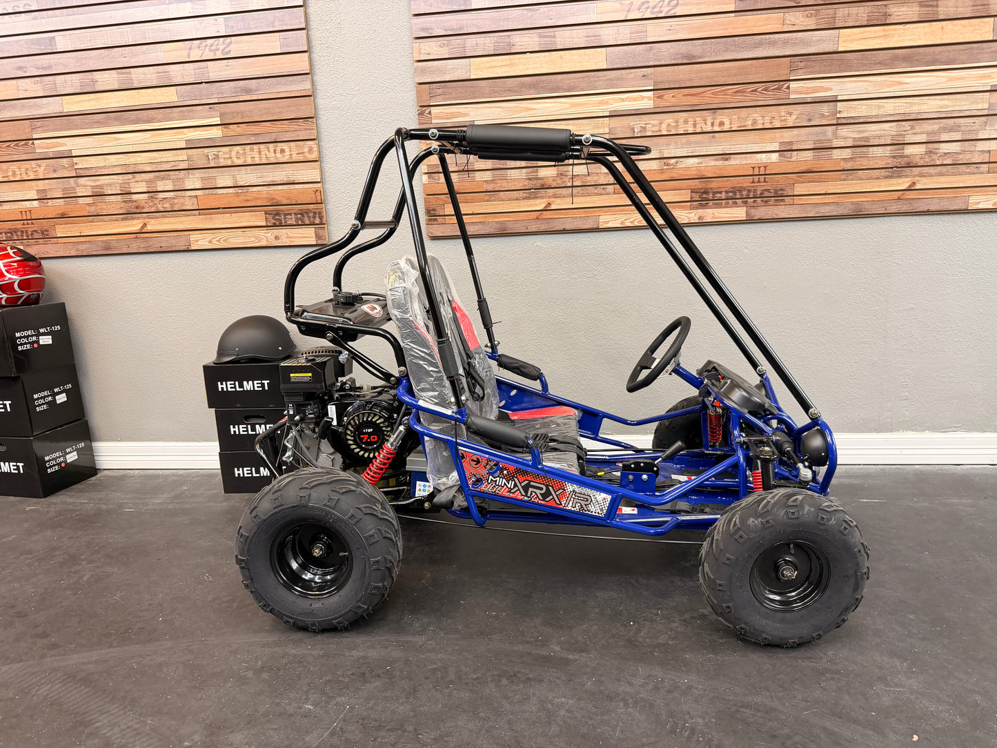 2026 Trailmaster Mini XRX/R+ Blue